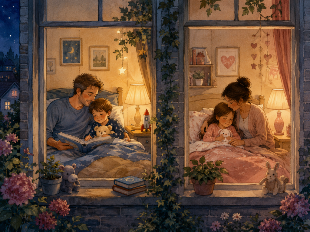 Bedtime Routines for Blended and Co-Parenting Families