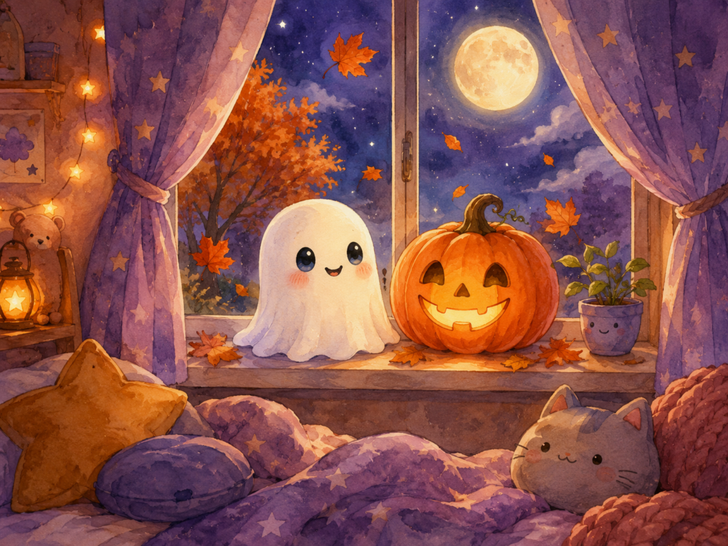 Bedtime Stories for Halloween: Spooky but Not Scary