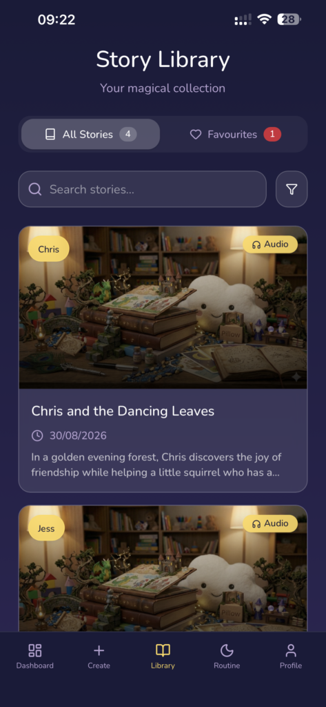 Pillow Story Library